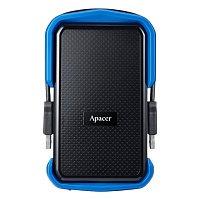 Зовнішній жорсткий диск Apacer AC631 1 TB USB 3.1 Blue (AP1TBAC631U-1) - придбати в Дніпрі, Україні: ціна, характеристики | інтернет-магазин TOUCH