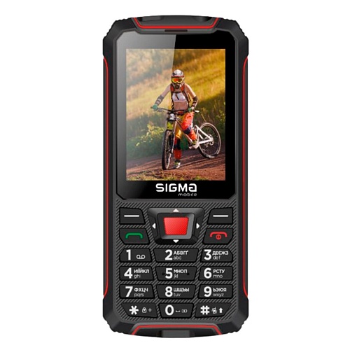 Мобільний телефон Sigma mobile X-treme PR68 (Black-Red) UA-UCRF - придбати в Дніпрі, Україні: ціна, характеристики | інтернет-магазин TOUCH