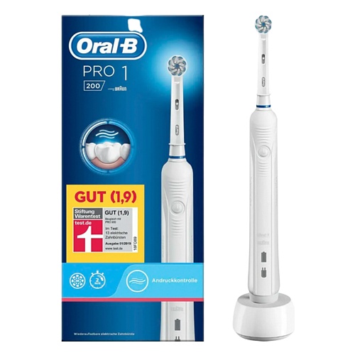 Электрическая зубная щетка Braun Oral-B Pro1 200 Sensi UltraThin (D16.513.3U)