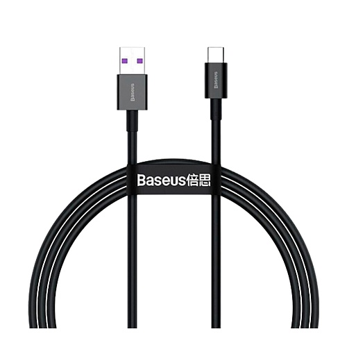 Кабель Baseus Superior Series Fast Charging USB to USB-C 66W 1m (CATYS-01) Black