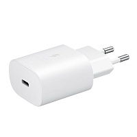 Сетевое зарядное устройство Samsung 25W PD (EP-TA800NWEGRU) White