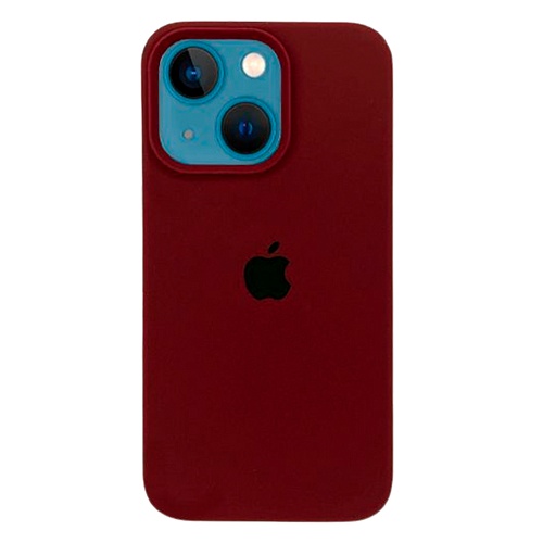 Чехол Silicone Case для Apple iPhone 13 (6.1) (Plum) АА