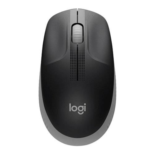 Миша Logitech M190 Wireless Mouse Mid Grey UA (910-005906) - придбати в Дніпрі, Україні: ціна, характеристики | інтернет-магазин TOUCH