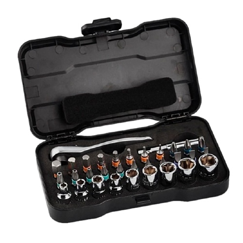 Отвертка с комплектом бит и насадок Duka Multi-purpose Ratchet Wrench Tool Kit 33in1 (RS-2)