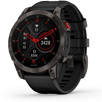 Смарт-годинник Garmin Epix (Gen 2) Sapphire Edition 47mm Black Titanium with Black Band (010-02582-10/11) - придбати в Дніпрі, Україні: ціна, характеристики | інтернет-магазин TOUCH