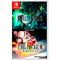 Гра Final Fantasy VII & Final Fantasy VIII Remastered – Twin Pack для Nintendo Switch (EN)