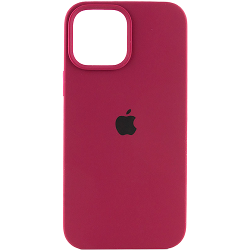 Чехол Silicone Case для Apple iPhone 14 Pro Max (Marsala) AA