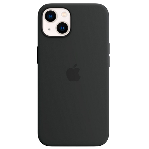 Чехол Silicone Case для Apple iPhone 13 (6.1) (Black) АА