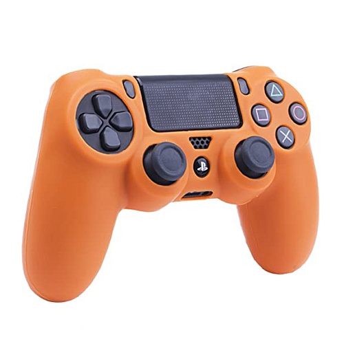 Чехол на геймпад Silicone Case для Sony DualShock 4 Neon Orange