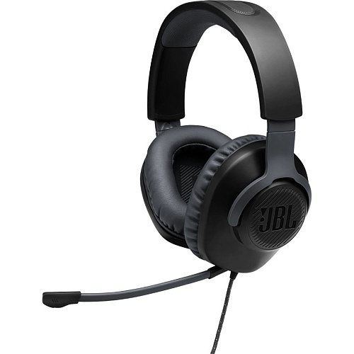 Игровые наушники JBL Quantum 100 Black (JBLQUANTUM100BLK)