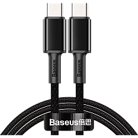 Кабель Baseus High Density Braided Fast Charging Data Cable USB-C to USB-C 100W 1м Black (CATGD-A01) - придбати в Дніпрі, Україні: ціна, характеристики | інтернет-магазин TOUCH