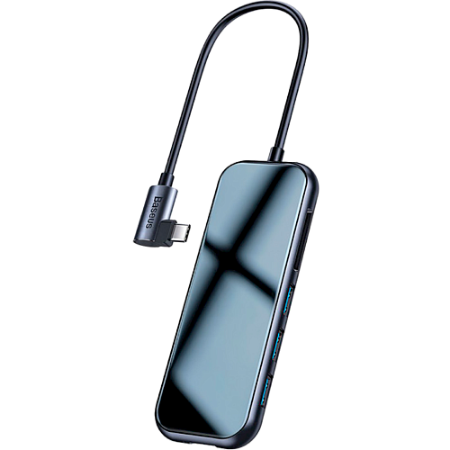 USB-хаб Baseus Mirror Series Multifunctional Hub Deep Gray (CAHUB-CZ0G)