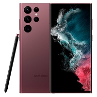 Смартфон Samsung Galaxy S22 Ultra 8/128GB Burgundy (SM-S908BDRD)