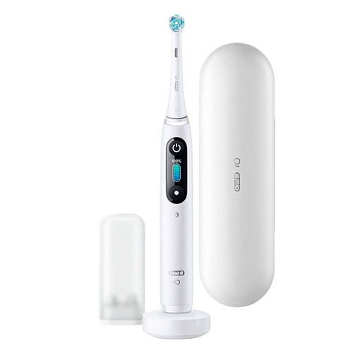 Электрическая зубная щетка Oral-B iO Series 8 White Alabaster