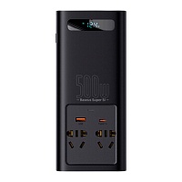 Автомобільний інвертор Baseus Super Si Power Inverter 500W (CGNB000101) - придбати в Дніпрі, Україні: ціна, характеристики | інтернет-магазин TOUCH