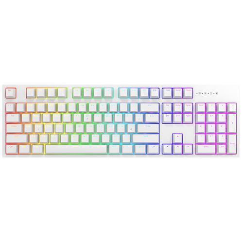 Клавиатура Dark Project One KD104A White PBT Gateron Mechanical Yellow (DPO-KD-104A-100100-GYL)