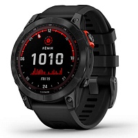 Смарт-годинник Garmin Fenix 7 Solar Edition Slate Gray with Black Band (010-02540-10/11) - придбати в Дніпрі, Україні: ціна, характеристики | інтернет-магазин TOUCH