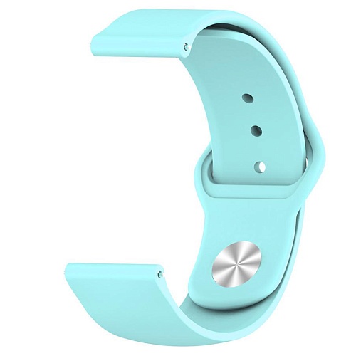Универсальный ремешок для Samsung Watch 22mm Silicone Band (Light Blue)