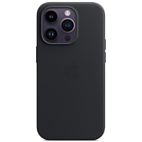 Чохол Leather Case with MagSafe для Apple iPhone 14 Pro Midnight AAA - придбати в Дніпрі, Україні: ціна, характеристики | інтернет-магазин TOUCH