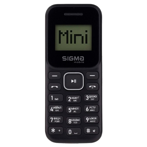 Мобильный телефон Sigma mobile X-style 14 MINI (Black) UA-UCRF
