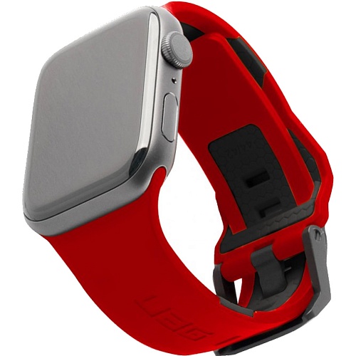 Ремешок для часов Armorstandart Civilian Silicone Watch Strap для Apple Watch 38/40/41mm Red/Black (ARM58395)