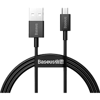 Кабель Baseus Superior Series Fast Charging Micro-USB 2A 1m (CAMYS-01) Black - придбати в Дніпрі, Україні: ціна, характеристики | інтернет-магазин TOUCH