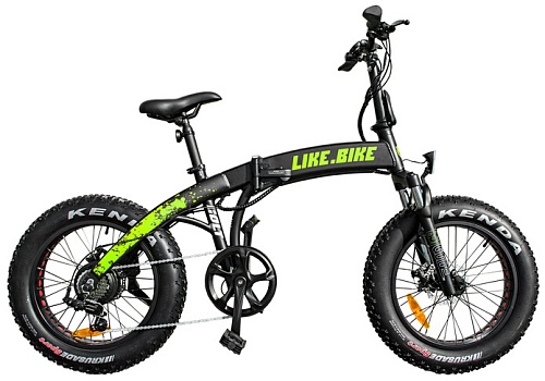 Электровелосипед Like.Bike Colt Black/Green
