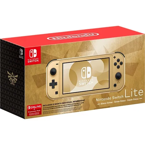 Портативная игровая консоль Nintendo Switch Lite: Hyrule Edition (0045496453893) - купить в Днепре, Украине: цена, характеристики | интернет-магазин TOUCH Портативная игровая консоль Nintendo Switch Lite: Hyrule Edition (0045496453893) - купить в Днепре, Украине: цена, характеристики | интернет-магазин TOUCH